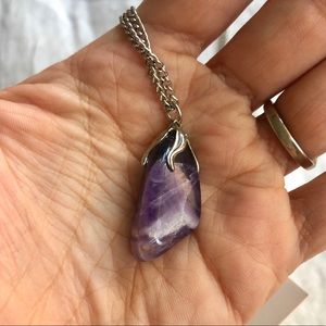 Amethyst Crystal Necklace